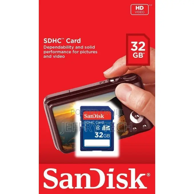 Sandisk Sandisk 32GB SDHC Memory Cards