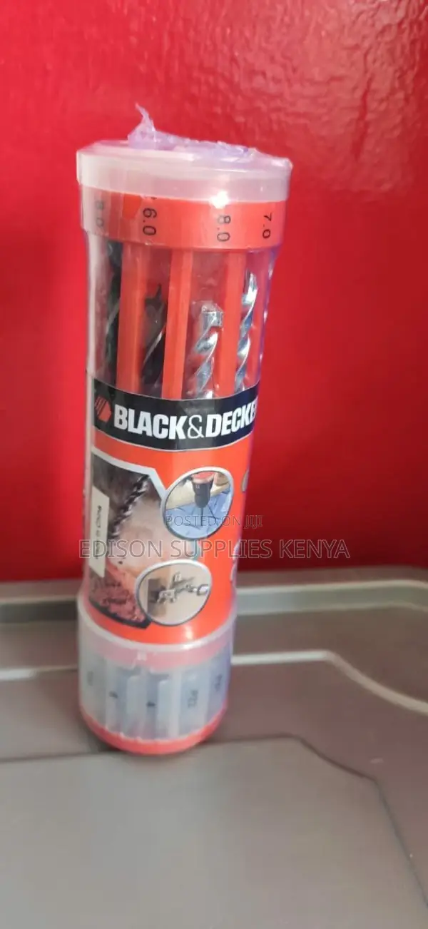Drill Bits Black Decker Assorted 23 Pieces Mixed Drill Bit