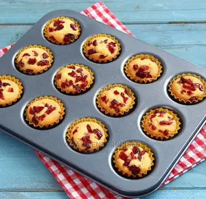12 Hole Cupcake Muffin Baking Tray