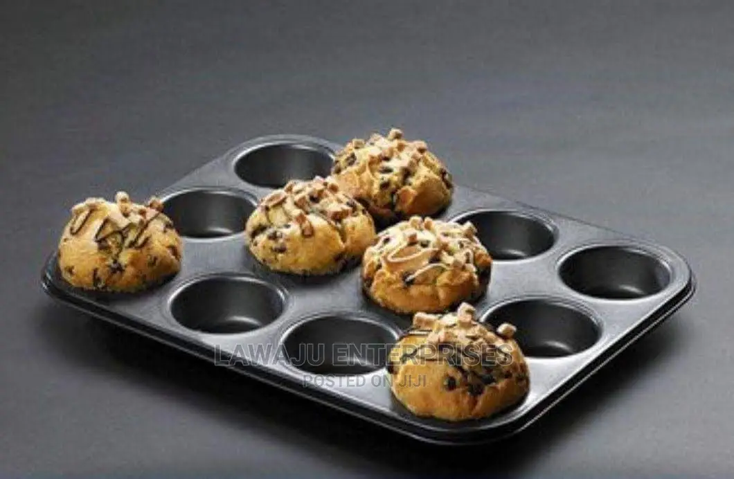 12 Hole Cupcake Muffin Baking Tray