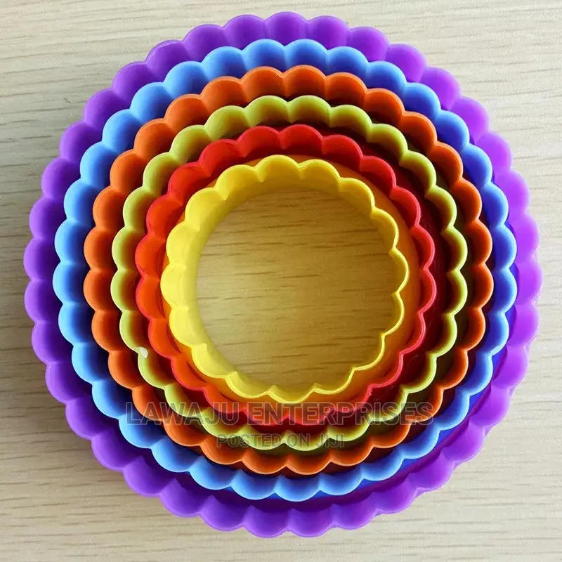 Colourful Plastic Cookie Cutter