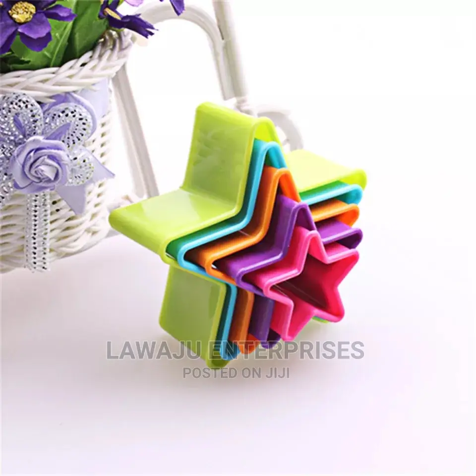 Colourful Plastic Cookie Cutter