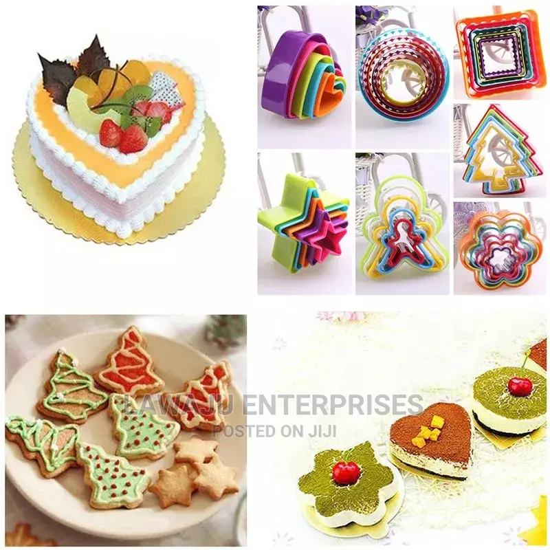 Colourful Plastic Cookie Cutter