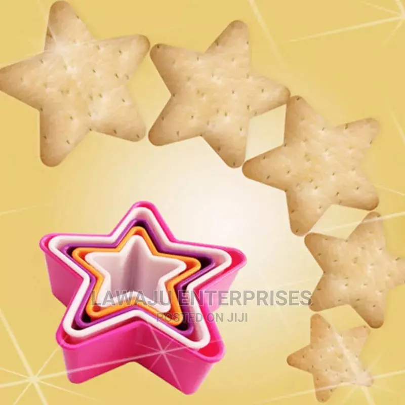 Colourful Plastic Cookie Cutter