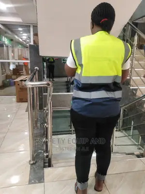 Green and Blue/Two Coloured Reflective Vest