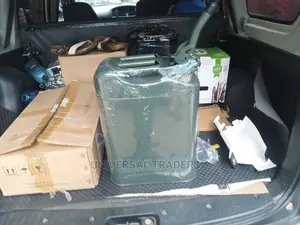 Metal Diesel/Petrol Can With Pouring Sprout
