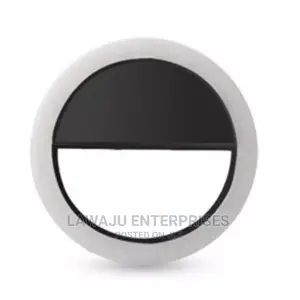 Black Selfie Ring Light