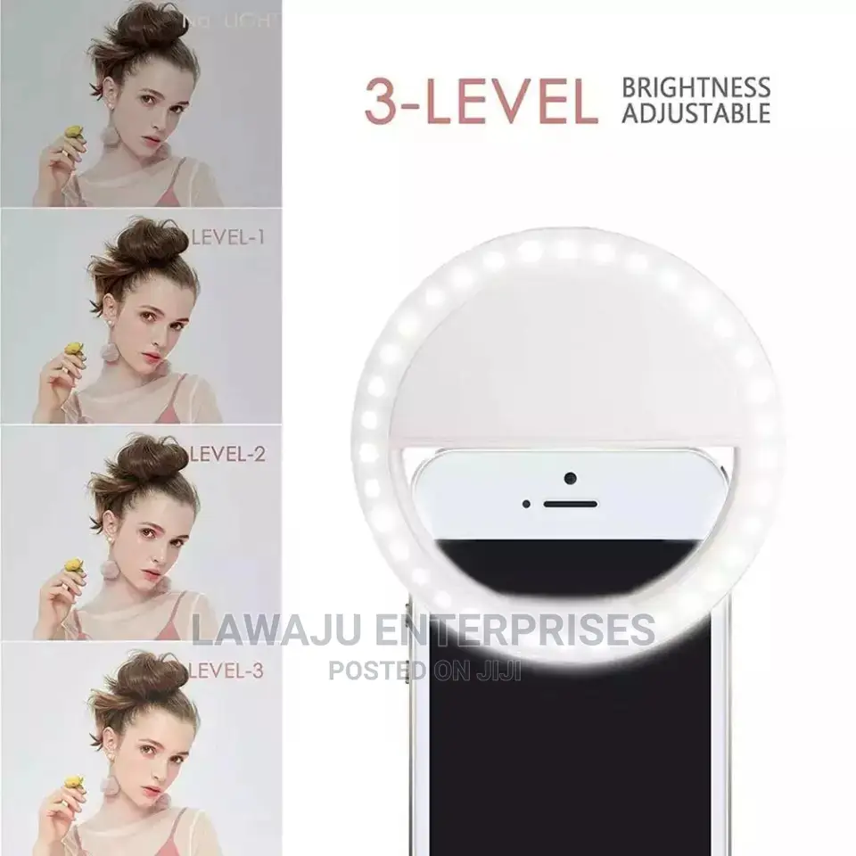 White Selfie Ring Light