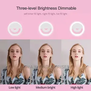 White Selfie Ring Light