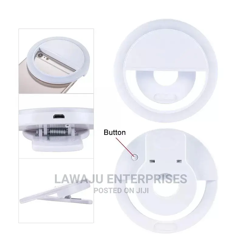 White Selfie Ring Light