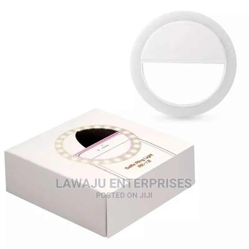 White Selfie Ring Light