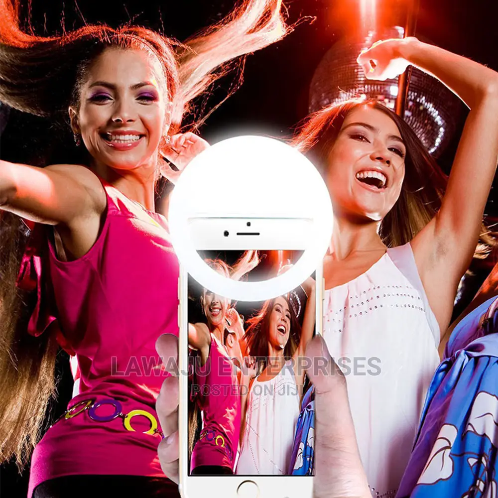 White Selfie Ring Light