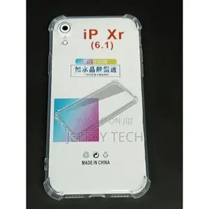 Back Cover Anti Shock for iPhone XR - Transparent