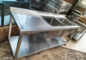 Kitchen Sink ( Stainless Steel Double Bowl Sink)