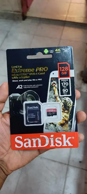 128gb Extreme Pro Microsdxc