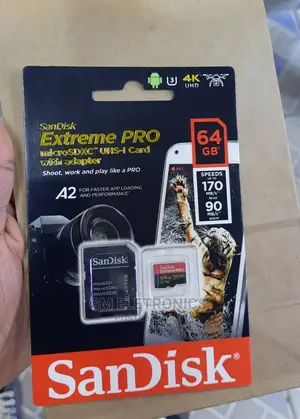 64gb Extreme Pro Microsdxc Card