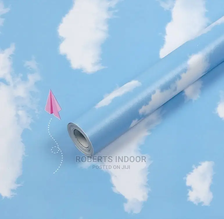 Blue 3d Skythemed Wallpaper