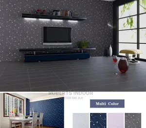 Grey Starred Wallpaper