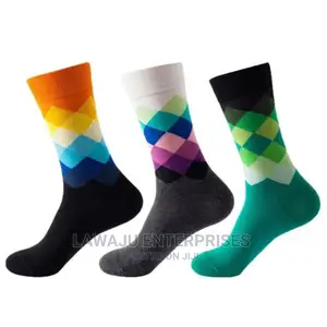 Happy Socks 6pcs - (3 Pairs)