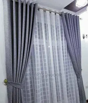 Grey Linen Curtains