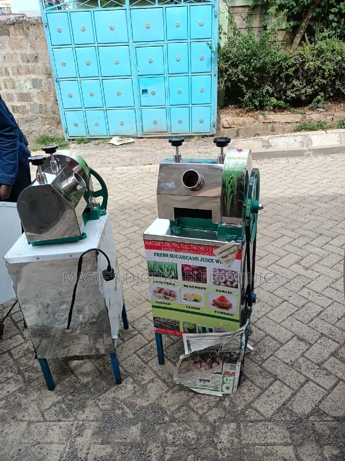 Sugarcane Juicer Machine