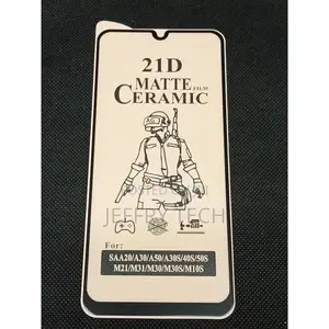 Ceramic Matte Screen Protector for Samsung Galaxy A22 - Blac