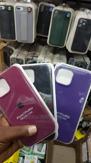 New iPhone 13 Pro Max Silicone Back Cases