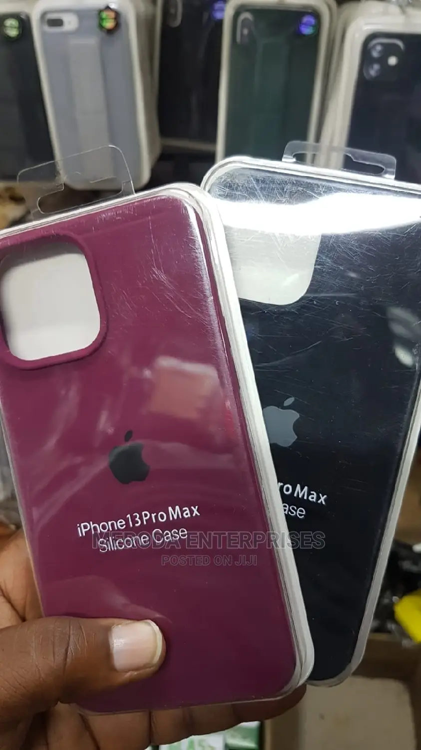 New iPhone 13 Pro Max Silicone Back Cases