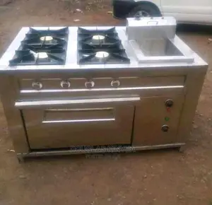 Combined Cooker ( Cooking Unitwith Oven,Gascooker and Fryer)