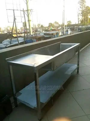 Single Stainless Steel Kitchen Sink ( Deep Bowl)