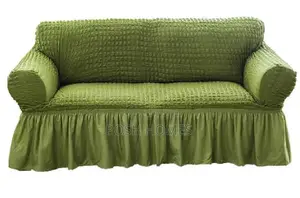 Turkish Green 5 Sitter Stretchable Sofa Covers
