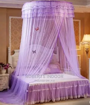 Purple Round Mosquito Net