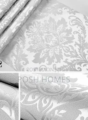 Silver Decorative Wallpapers