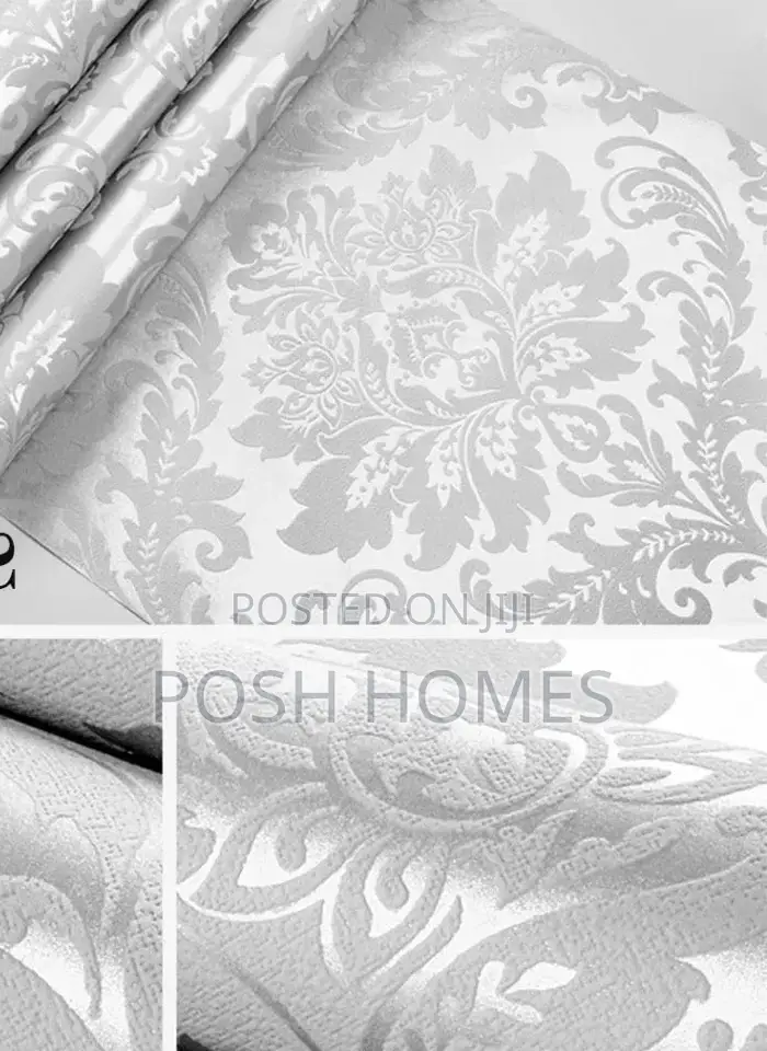 Silver Decorative Wallpapers