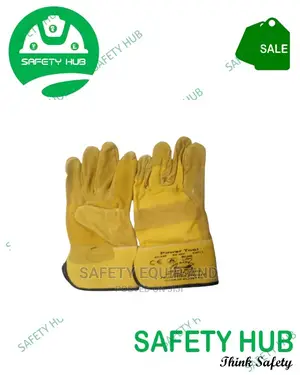 Leather Safety Gloves Available