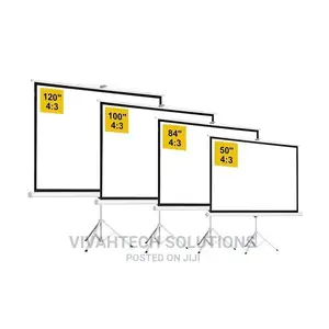 Tripod Projector Screen 240cm by 240cm 94"X94" Inches