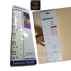 Powermax Brandnew Original 6-Way Socket Extension- 3meters