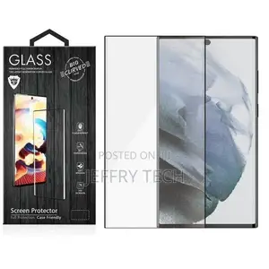 Samsung S22 Ultra 9H Full Glue Screen Protector Premium -Bl