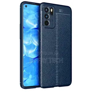 Autofocus for Oppo Reno 6 5G Litchi Carbon Fiber Case Anti P