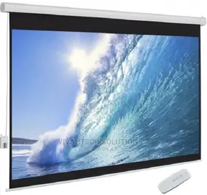 Electric Projector Screen 240 X 240