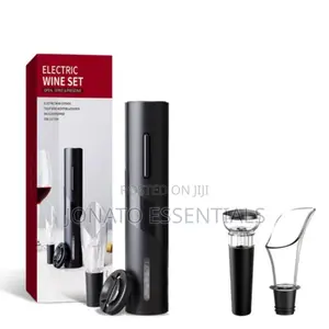 Electric Wine Opener Set, Battery Operated Wine Opener