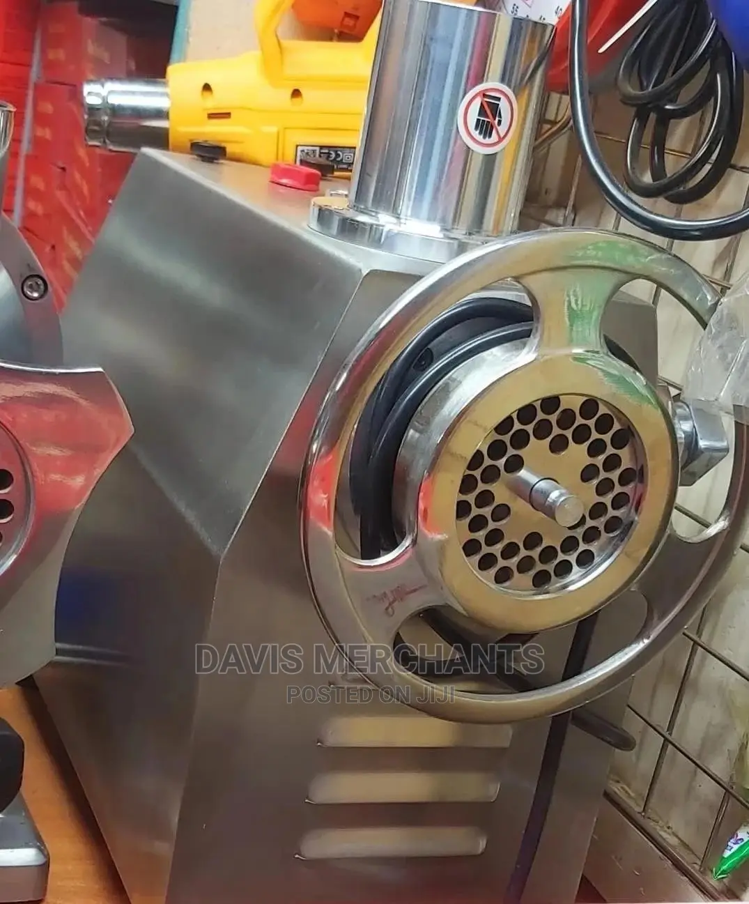 Meat Mincer Stainless With Reverse Gear