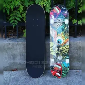 Skateboard With Rubber Wheel-Standard Size