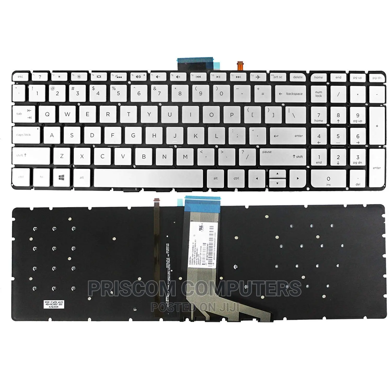 HP Envy X360 Laptop Keyboard