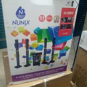 5.1ch Nunix 9090A Home Theatre System.
