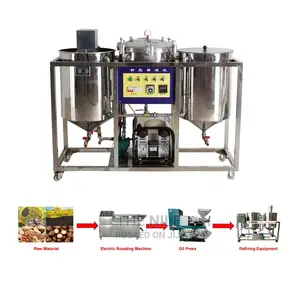 Sunflower Oil Refining Equipment Oil Press Machine
