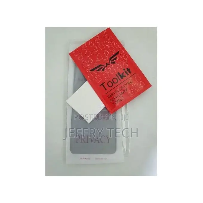 Mi Note 10 Lite Gelatine Privacy Screen Protector 3D Curved