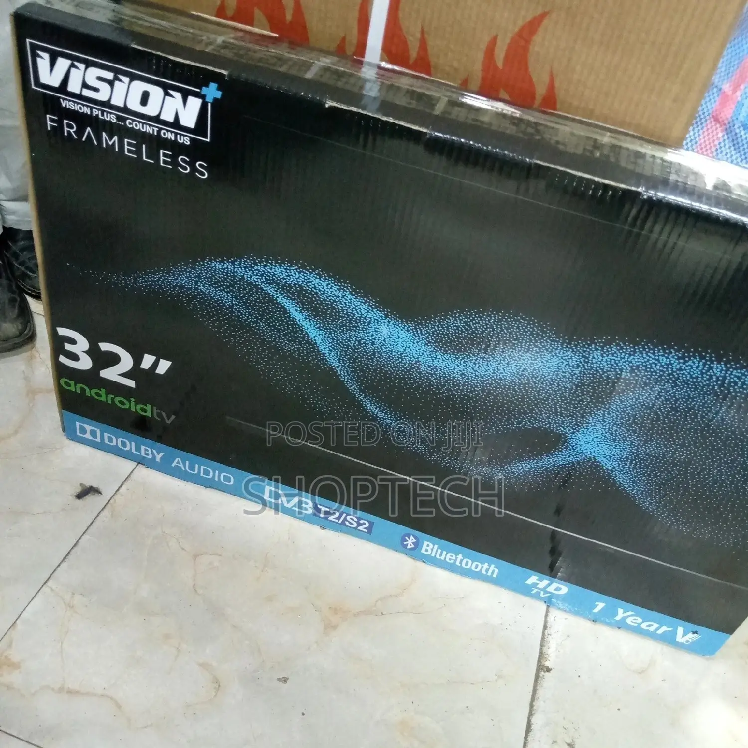 Vision Plus 32 Inches Smart Android TV.