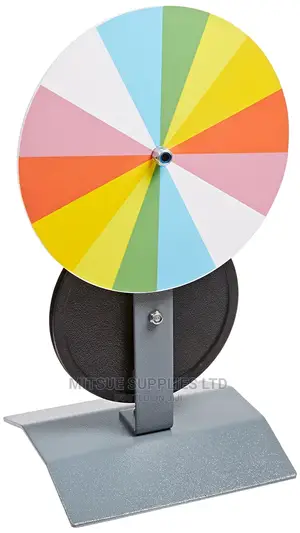 Newton's Colour Disc on Stand