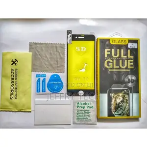 Screen Protector for iPhone 8 - Clear/Black
